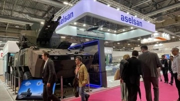 Paris Eurosatory 2024 Fuarı'nda ASELSAN'ın standı yoğun ilgi görüyor
