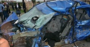 Patnos'ta trafik kazası: 1 ölü, 3 yaralı (22 Haziran 2017)