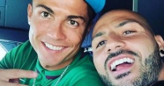 Quaresma ile Cristıano Ronaldo kokpitte