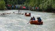 R4 Dünya Rafting Şampiyonası'nda ülke takımları mücadele etti