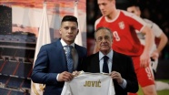 Real Madrid Jovic'i tanıttı