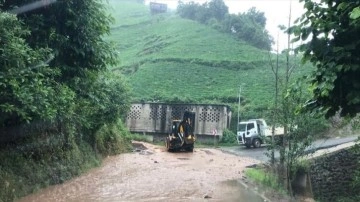 Rize ve Artvin için kuvvetli yağış uyarısı