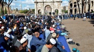 Roma’da Müslümanlar’dan protesto