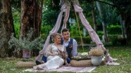 Rus çift 'izole düğün' için Antalya'yı tercih etti