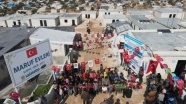 Sadakataşı Derneği, İdlib&#039;de inşasını tamamladığı 308 briket evi ihtiyaç sahiplerine teslim etti