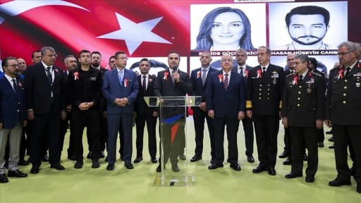 SAHA EXPO'da TUSAŞ'a yönelik terör saldırısında şehit olanlar için tören düzenlendi