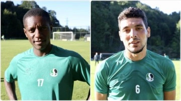 Sakaryaspor'un transferleri Salih ve Gradel, Süper Lig hedefiyle yeni sezona hazırlanıyor