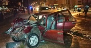 Samsun'da 5 aracın karıştığı kazada 4 kişi yaralandı