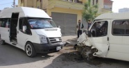 Samsun'da iki minibüs çarpıştı: 5 yaralı