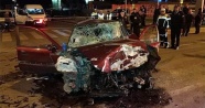 Samsun'da otomobil ile tır çarpıştı: 1 ölü, 1 yaralı