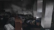 Samsun'da özel öğrenci yurdunda yangın