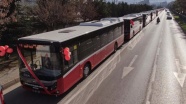 Samsun'da şehir içi ulaşım için alınan 33 otobüs sefere başladı