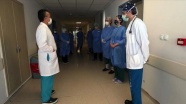 Samsun OMÜ Hastanesindeki Kovid-19/ koronavirüs tedavi süreci görüntülendi