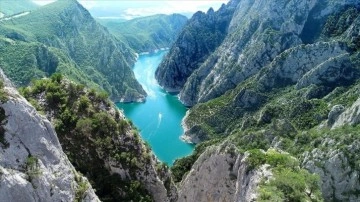 Samsun'daki Şahinkaya Kanyonu'nu Mayıs-Haziran-temmuz döneminde 75 bin kişi ziyaret etti