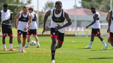 Samsunspor'da Marius "gol sevincini" hatırladı