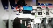 Sancaktepe’deki banka soygunu kamerada