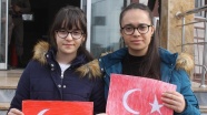 Şehit kızlarından Mehmetçik ve polise mektup