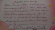 Şehit polisin, oğlunun defterine yazdıkları duygulandırdı