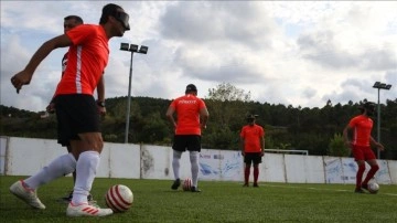 Sesi Görenler Milli Futbol Takımı, Yunanistan'ı mağlup etti