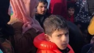 Sığınmacıların Ege Denizi'nde yaşadığı dram çocukların çığlıklarına yansıdı