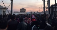 Sınıra dayanan Suriyelilere yardım eli uzatıldı