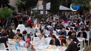Sinop&#039;ta 804 yıllık caminin avlusunda iftar