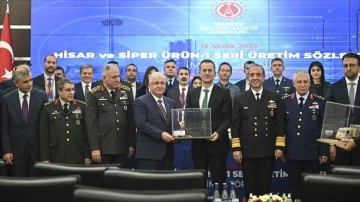 SİPER Ürün-1 ve HİSAR projelerinde seri üretim için imzalar atıldı