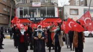 Şırnak&#039;a terör mağduru aileler HDP İl Başkanlığı önünde eylem yaptı