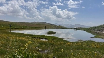 Şırnak'ta 2 bin 625 rakımlı Faraşin Yaylası'ndaki tektonik göller turizme kazandırılmayı bekliyor