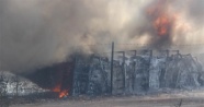 Sivas'ta ot yangını paniğe sebep oldu