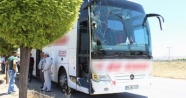 Sivas'ta yolcu otobüsü ile traktör çarpıştı: 4 yaralı