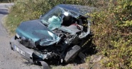 Soma'da trafik kazası: 1 yaralı