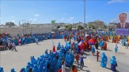 Somali'de yeni hükümete destek gösterisi