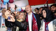 Soylu Trabzon'da vatandaşlarla bir araya geldi