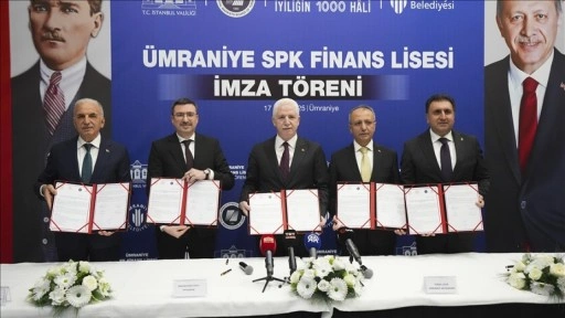 SPK Finans Lisesi Protokol İmza Töreni düzenlendi