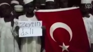 Sudanlı yetimlerden Türk askerine dua