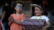 Suriye'de çocuklara bayram şenliği
