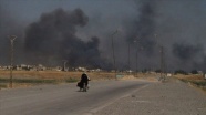 Suriye'de YPG/PKK işgalindeki bölgelerdeki tarım arazilerinde yangın