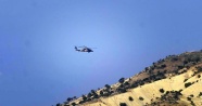 Suriye sınır hattında helikopter hareketliliği