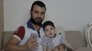 Suriyeli baba 2 yaşındaki engelli çocuğunun annesine kavuşması için yardım talep ediyor