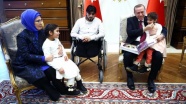 Suriyeli 'Gözyaşı' ve babası Cumhurbaşkanlığı Külliyesi'nde
