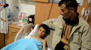 Suriyeli küçük Abdulazim Türkiye&#39;de hayata tutundu