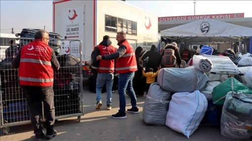 Suriyelilerin Hatay'daki sınır kapılarından ülkelerine dönüşü devam ediyor