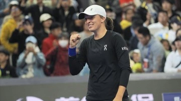 Swiatek, WTA Finalleri'nde şampiyonluğa ulaştı