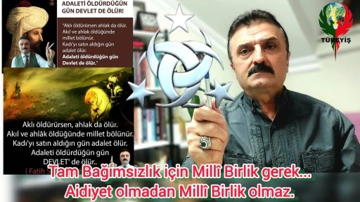 Tam bağımsızlık milli birlikle, milli birlik aidiyetle olur -E. Yarbay Halil Mert yazdı-