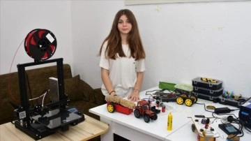 Tasarladığı robotla yetenekli gençlerin teşvik edileceği projeye ilham kaynağı oldu