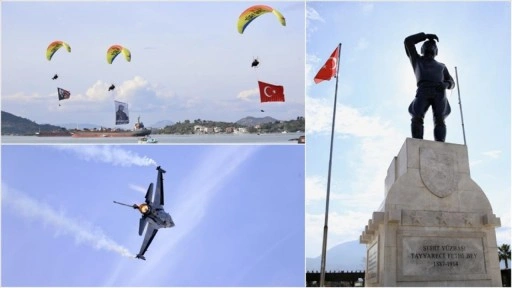 Tayyareci Fethi Bey isminin verildiği Fethiye'de anıldı