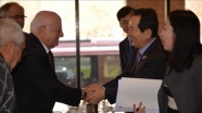 TBMM Başkanı Kahraman, Güney Kore Meclis Başkanı ile görüştü