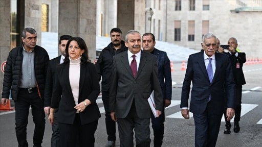 TBMM Başkanı Kurtulmuş, DEM Parti heyetini kabul etti