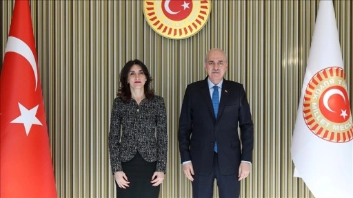 TBMM Başkanı Kurtulmuş, Gürcistan Dışişleri Bakanı Botchorishvili'yi kabul etti